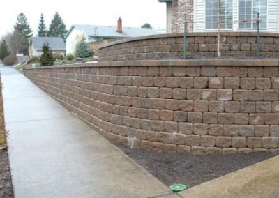 Retaining wall design and installation Vancouver, WA