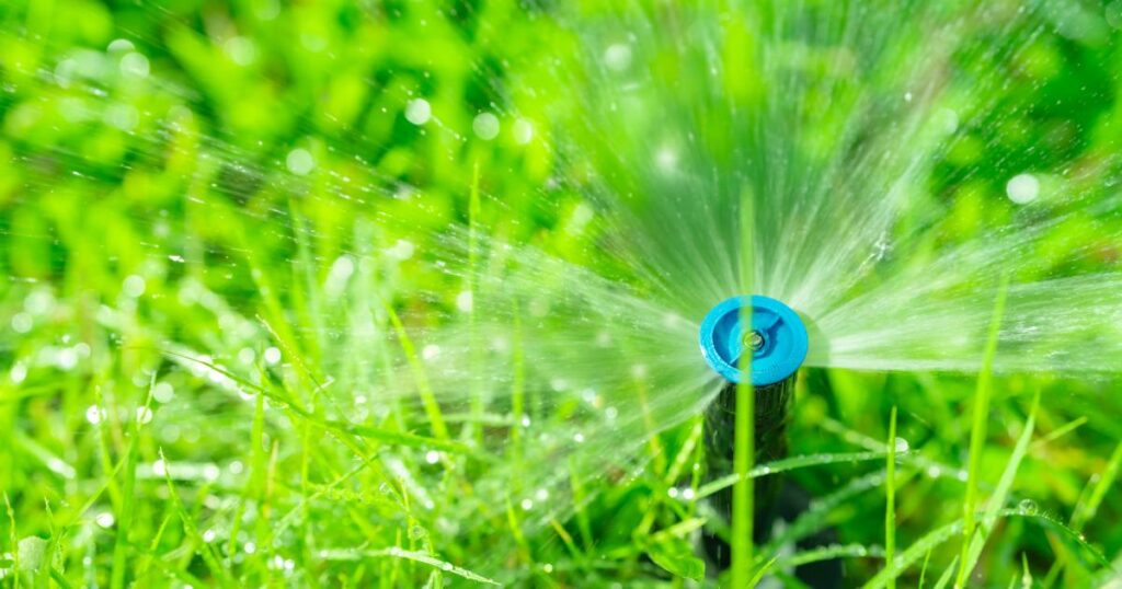 adjusting your sprinklers help conserve water