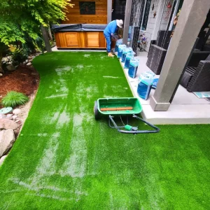 putting down infill